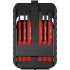 Wiha 43153 slimBit electric sada bitov, TORX, 6 ks, červená