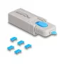 Blokátor portov DeLOCK 20925 Micro-USB 5 ks + uzamykací nástroj