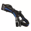 SilverStone 4-pin Molex na 4x SATA kábel, 300 mm - čierny/modrý