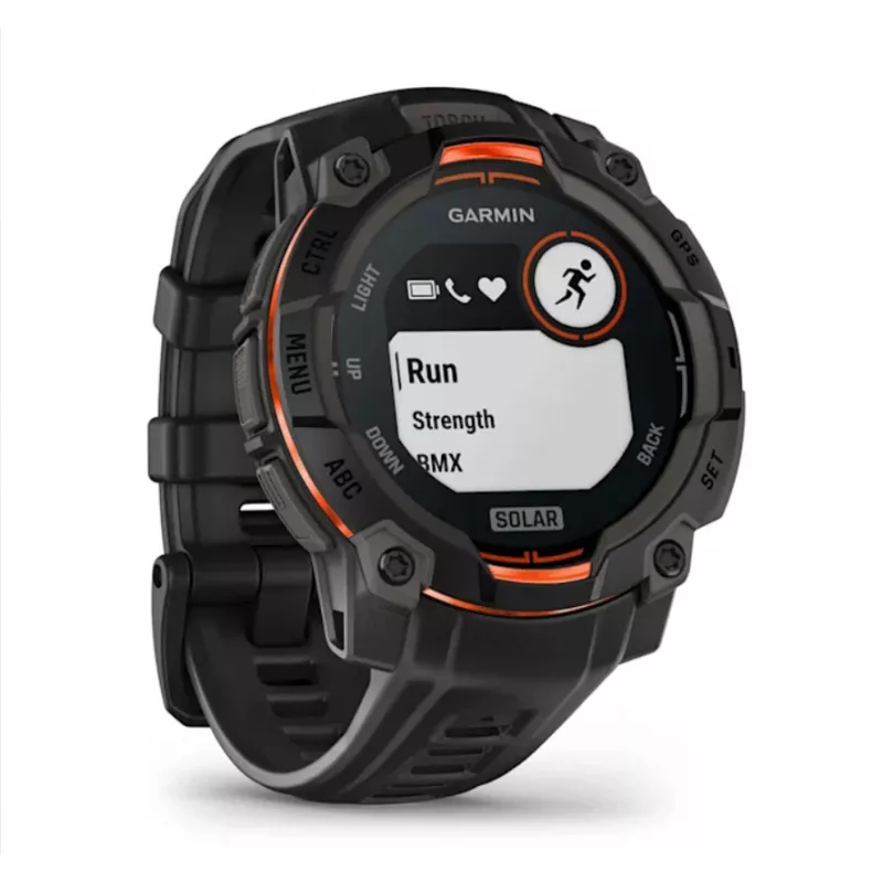 Garmin Instinct® 3 – 45 mm, solárne hodinky čierne