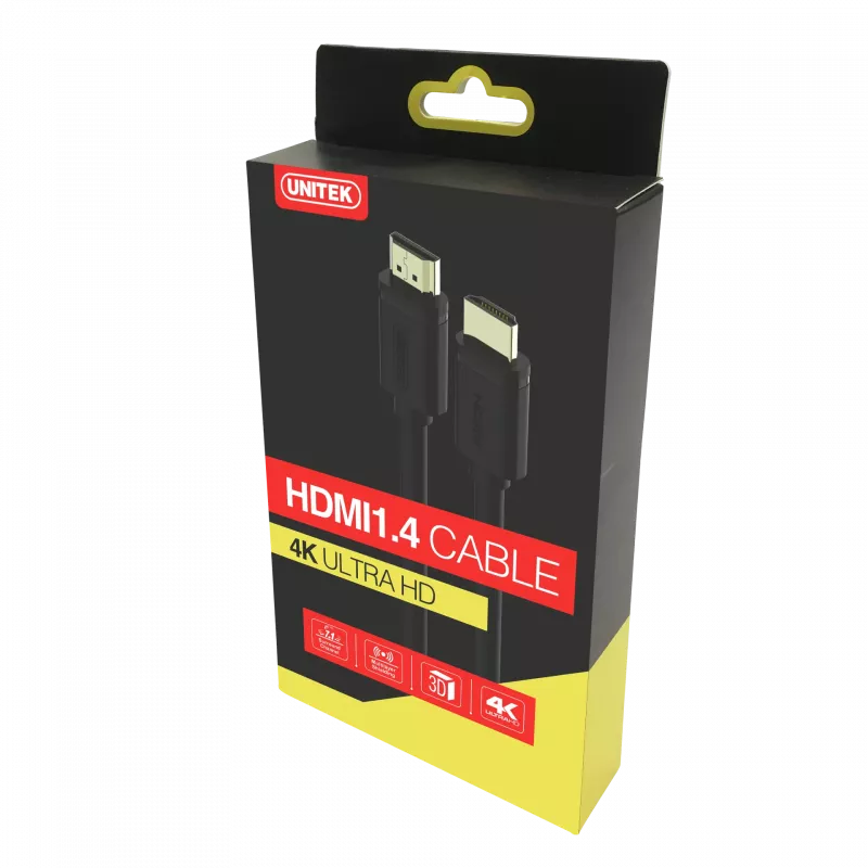 UNITEK Y-C138M HDMI kábel 2 m HDMI Type-A (štandard) čierny