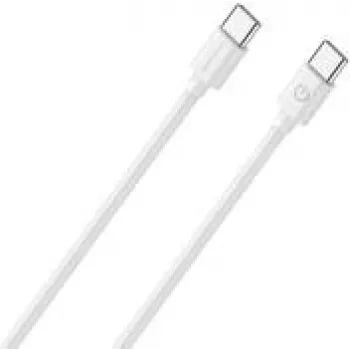 USB kábel RealPower 404307 USB 2.0 2m USB-C biely