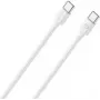 USB kábel RealPower 404307 USB 2.0 2m USB-C biely