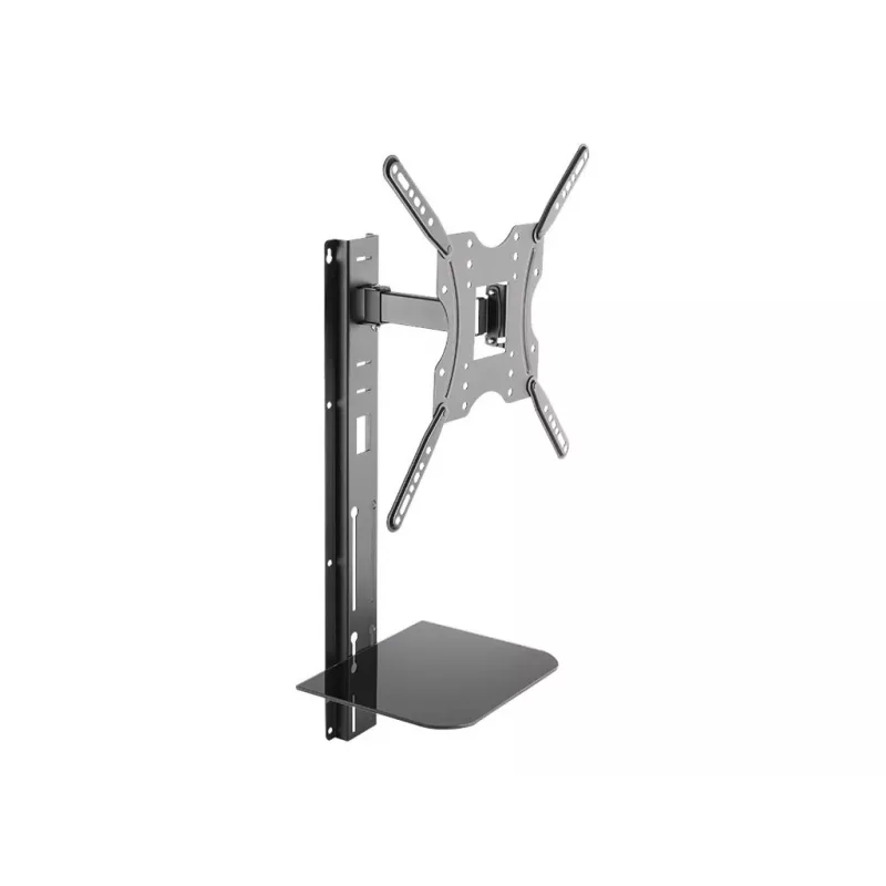 TV držiak LogiLink BP0048 55 palcov čierny ušľachtilá oceľ