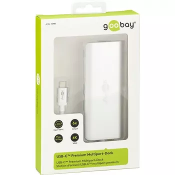 Wentronic goobay - dokovacia stanica - (USB-C) - 10Mb LAN (76788)