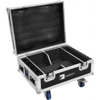 Flightcase Roadinger 31005127 pre 4× AKKU IP UP-4 QuickDMX s nabíjaním