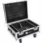 Flightcase Roadinger 31005127 pre 4× AKKU IP UP-4 QuickDMX s nabíjaním
