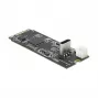 M.2 Key B+M konektor samec na USB Type-C konektor samica konvertor, DeLOCK, 63174