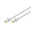 Sieťový kábel Digitus CAT 6A S/FTP RJ-45 Cat6a 1,5m sivý