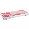 Ducky One 3 TKL Gossamer Pink klávesnica herná USB US anglická ružová, biela
