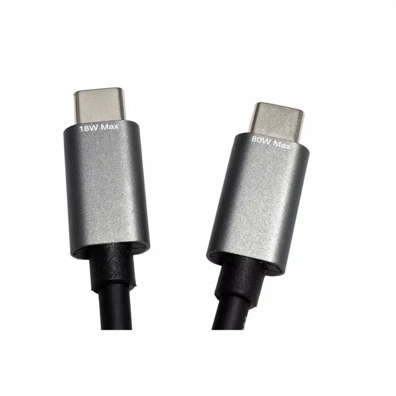 ROLINE - USB kábel - 24-pin USB-C (M) na 24-pin USB-C (M) - USB 2.0 - 1,85 m - USB napájanie (100 W) - čierny (11.02.8308)