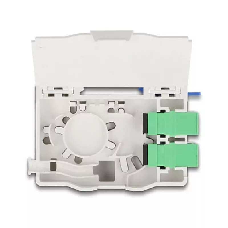 Optická zásuvka DeLOCK 88097 SC simplex biela