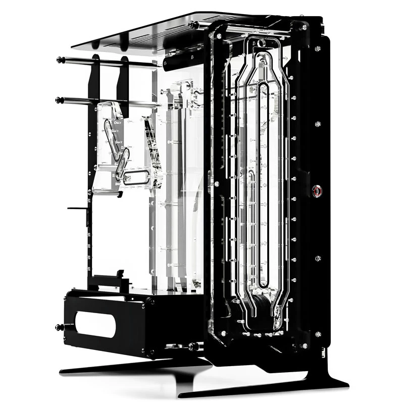 Predný rozdeľovací panel pre vlastné PC vodné chladenie, Singularity Spectre 2.0 Elite – predný držiak rezervoáru/prúdenia (SC-SPECTRE-ELITE-FRONT-BK)