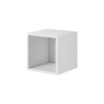 Úložná skriňa cama meble ROCO RO6 otvorená skriňa, 370×390×370 mm, biela, stojaca