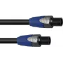 Reproduktorový kábel PSSO 3022791A 2x4 mm², 1,5 m, čierny