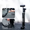 Rockbros 42310006001 bicyklová ručná pumpa s manometrom čierna