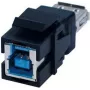 Káblový adaptér Bachmann 917.401 USB 3.0 A na B čierny