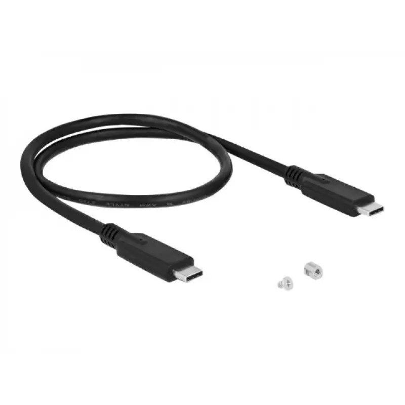 Delock - puzdro na úložisko - M.2 - M.2 NVMe karta - USB 3.1 (Gen 2) - čierna (42614)