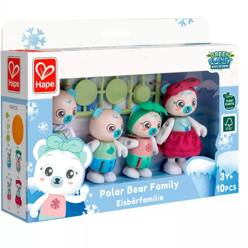 Hape rodina ľadových medveďov hracia figúrka