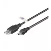LogiLink USB predlžovací kábel USB Type-A, 4-pin (M) na Mini-USB Type-B, 5-pin (M) 1,8 m (USB Hi-Speed)
