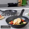Sada panvíc na vyprážanie Salter BW08773 3-dielna — 20/24/28 cm nepriľnavé panvice na vyprážanie