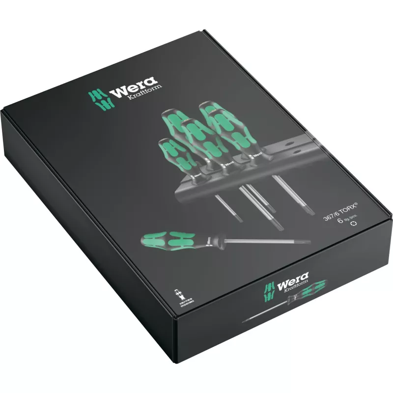 Wera Kraftform Plus TORX sada štandardných skrutkovačov