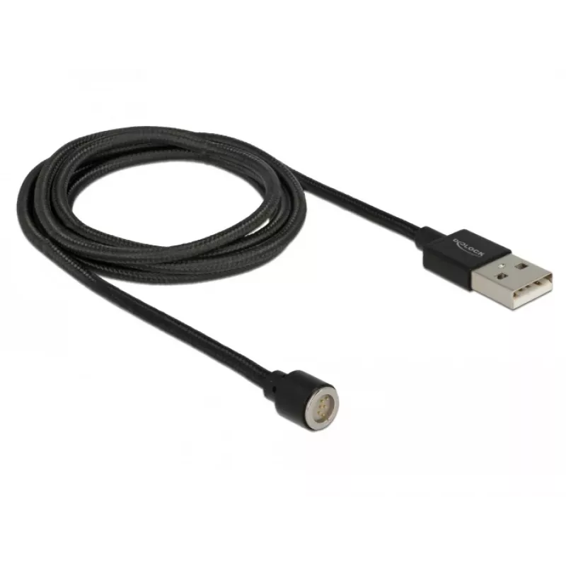 USB kábel DeLOCK 85724 USB 2.0 1,1 m čierny