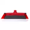 Metla na podlahu VILEDA 143703 s rúčkou, technopolymér, mäkké/tvrdé štetiny, interiér, 130 cm, červená