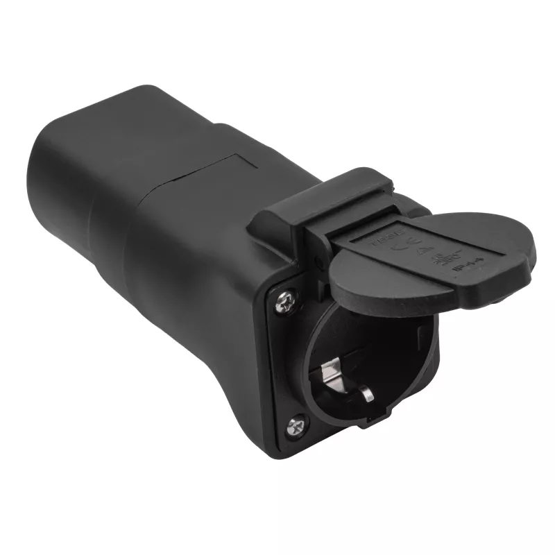 Akyga AK-SC-E29 Adaptér nabíjacej stanice, Type 2 (konektor samec) na Schuko zásuvku, 13 A, 3,5 kW