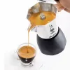 Bialetti Brikka moka kanvica 0,1 L čierna, nehrdzavejúca oceľ
