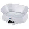 Kuchynská váha s miskou Blaupunkt FKS501 - 5 kg, 1 g, miska, čierna