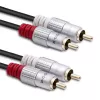 Audio kábel Qoltec 52337 2 m 2 x RCA čierny