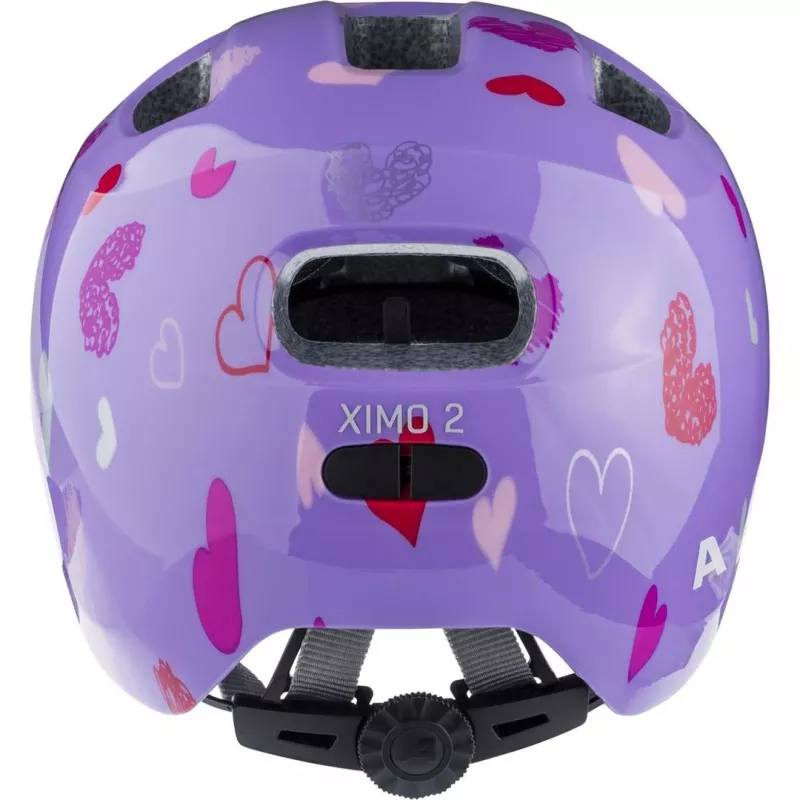 Cyklistická prilba ALPINA XIMO 2 PURPLE HEARTS GLOSS 49-54