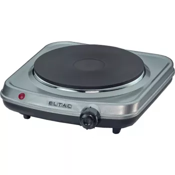 Varná doska Rommelsbacher ELTAC EK 18 — Jedna varná zóna, 1500 W, strieborná metalická