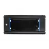 Nástenný rack Extralink 4U 600x450 čierny