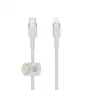 Belkin BOOST CHARGE - Lightning kábel - 24 pin USB-C samec na Lightning samec - 1 m - biela - pre Apple iPad/iPhone/iPod (Lightning)