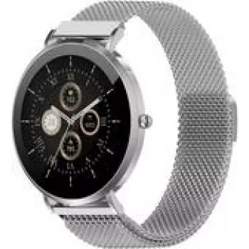 Denver dizajnové smart hodinky SWC-394S strieborné (116111000960)