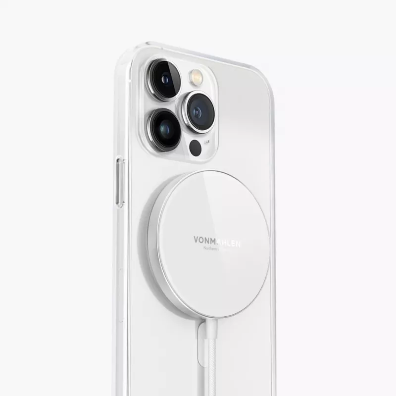 Vonmählen Aura Mini Magnetická podložka na bezdrôtové nabíjanie, biela