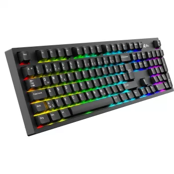 Sharkoon OfficePal KB70W Mech mechanická klávesnica, Linear Silent, rozloženie DE