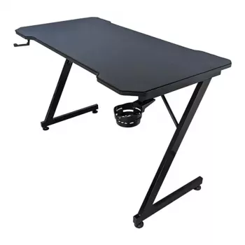 Počítačový stôl Subsonic SA5706 čierny rovný PVC 120x60 cm