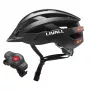 Bluetooth MTB cyklistická prilba 58-62cm LED/SOS/Intercom čierna