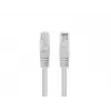 Sieťový patch kábel LANBERG PCU5-10CC-0750-S Cat5e U/UTP, RJ-45–RJ-45, 7,5 m, sivý