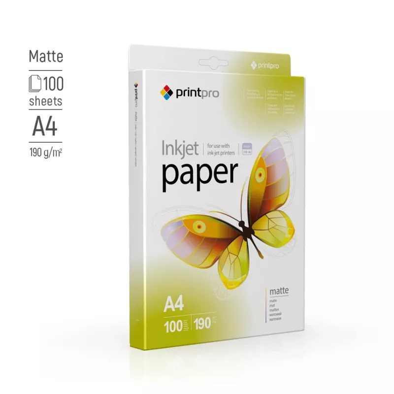 Fotopapier A4 Colorway PME190100A4 matný 190 g/m² atramentová tlačiareň
