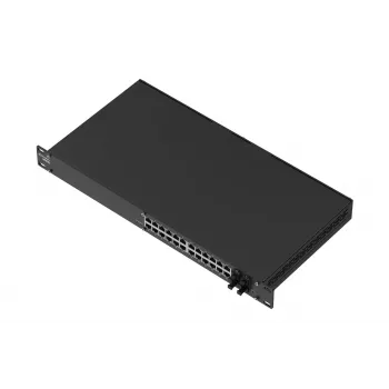 Managed Ethernet switch TELTONIKA SWM281 – 24 RJ45 portov, 4 SFP sloty