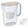 Filtračná kanvica na vodu BRITA Style Essential 2,4 L s 2 náhradnými kartušami (piesková)