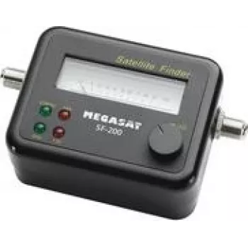 Satelitný vyhľadávač signálu Megasat SF-200 (MPN 1200576) s indikátormi sily a kvality signálu