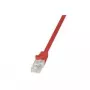 Logilink EconLine - patch kábel - RJ-45 (samec) na RJ-45 (samec) - 5 m - UTP - CAT 6 - červený (CP2074U)