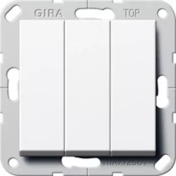 GIRA 284403 elektrický vypínač 1P biela (284403)