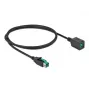Napájaný USB predlžovací kábel DeLOCK 85980 12 V 1 m