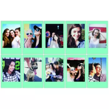 Fujifilm | Instax Mini | SKY BLUE FRAME (10pl) instantný film | 54 x 86 mm